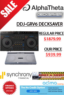 AlphaTheta DDJ-GRV6 and Decksaver