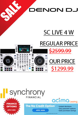 Denon SC LIVE 4 White