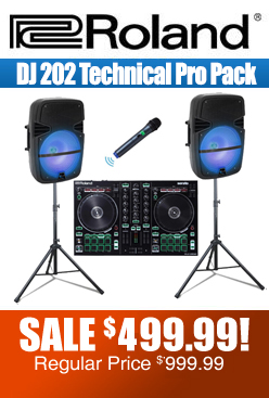  roland dj 202 pack 