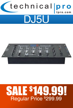 Technical Pro DJ5U