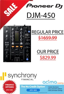 Pioneer DJ DJM-450 2-channel mixer