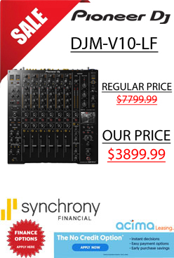 Pioneer DJ DJM-V10-LF 6-channel DJ mixer
