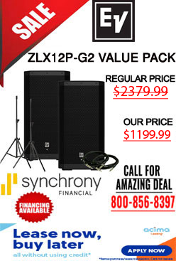 Electro-Voice ZLX-12P-G2 VALUE PACK