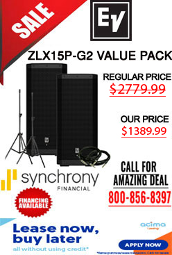 Electro-Voice ZLX-15P-G2 VALUE PACK