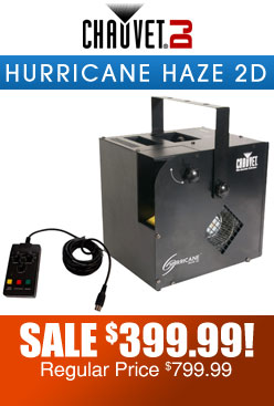 Chauvet Hurricane Haze 2D