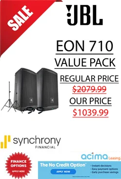 JBL EON710 Value Pack