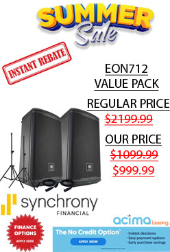 JBL EON712 Value Pack
