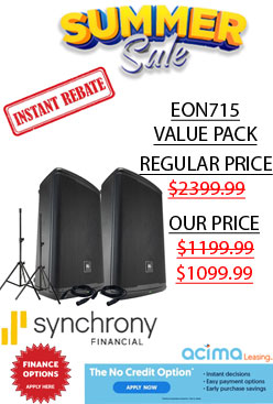 JBL EON715 Value Pack
