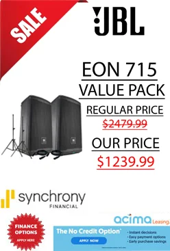 JBL EON715 Value Pack