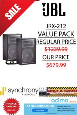 JBL JRX212 Value Pack