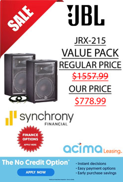 JBL JRX215 Value Pack