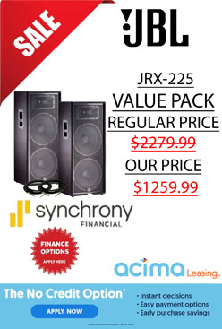 JBL JRX225 Value Pack