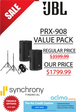 JBL PRX908 Value Pack