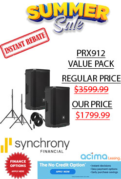 JBL PRX912 Value Pack