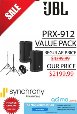 JBL PRX912 Value Pack