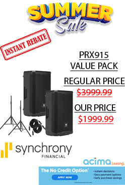 JBL PRX915 Value Pack