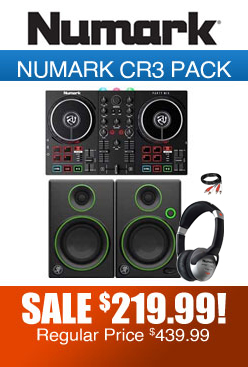 Numark Cr3 pack