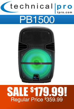 Technical Pro PB1500 