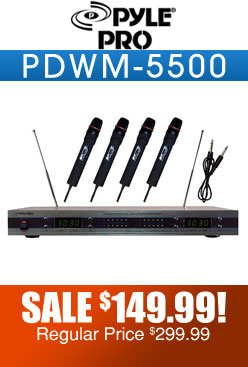 Pyle Pro PDWM-5500
