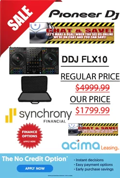 Pioneer DDJ-FLX10 & Case Package