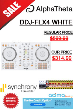 AlphaTheta DDJ-FLX4 White