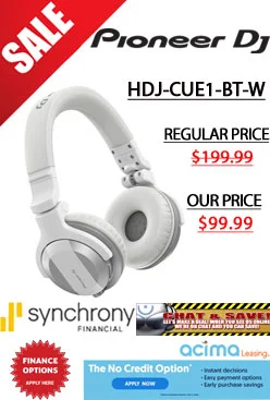 Pioneer DJ HDJ-CUE1BT White