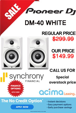 Pioneer DM-40 White