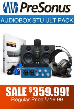 PreSonus Audiobox Studio Ultimate Bundle
