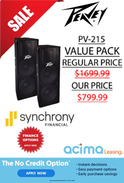 Peavey PV215 Value Pack