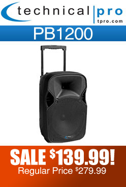  Technical Pro PB1200 