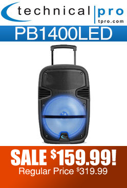 Technical Pro PB1400LED 