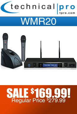 WMR20 Wireless Microphone