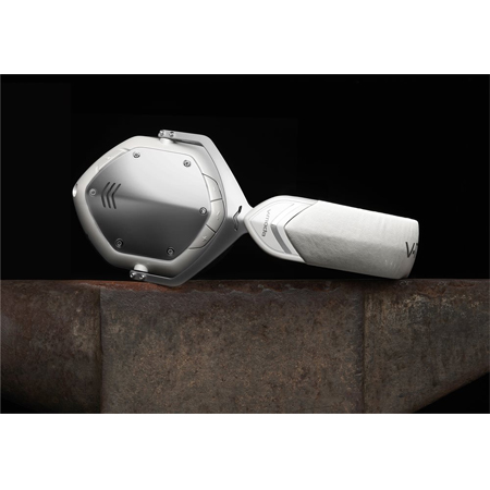 V-MODA Crossfade Wireless Headphones White Silver