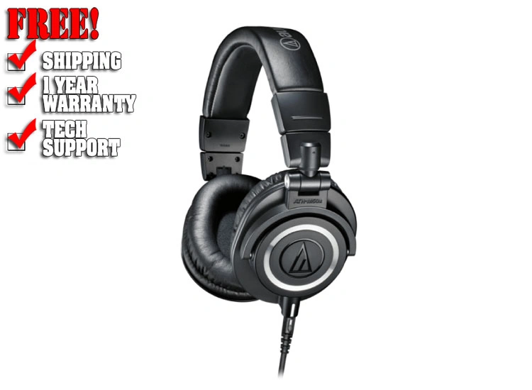 Audio-Technica ATH-M50x Studio Monitoring Headphone