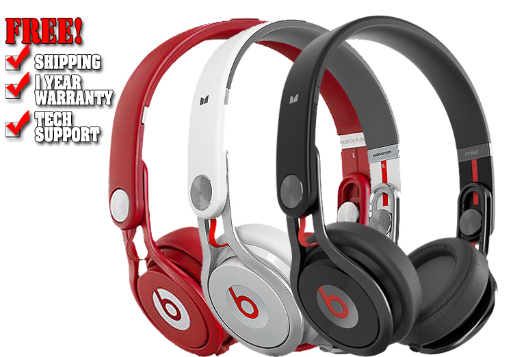Beats by Dre Monster Beats Mixr Headphones | DJ Audio | 123DJ.com