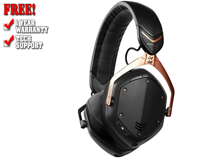 V-MODA Crossfade II Wireless Headphones Rose Gold