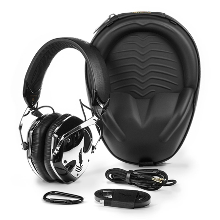 V-MODA Crossfade Wireless Headphones- Chrome