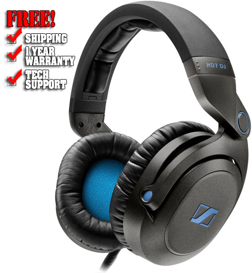 Sennheiser HD7 | DJ Headphones | DJ Audio | DJ Equipment Chicago | 123DJ