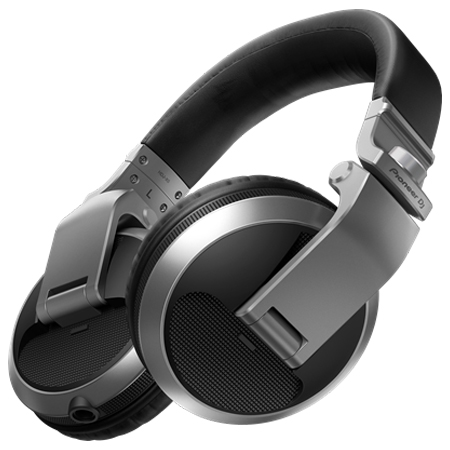 Pioneer DJ HDJ-X5 Over-ear DJ headphones (silver)