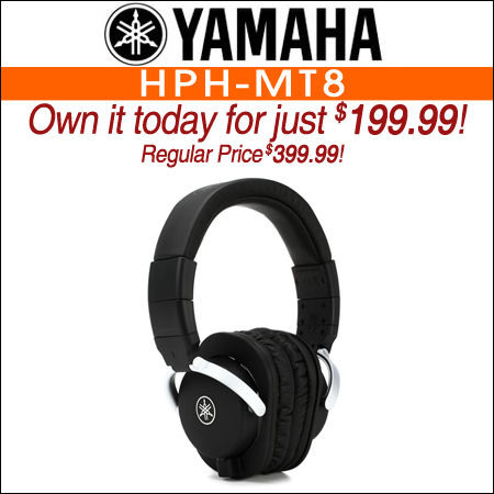 Yamaha HPH-MT8 Over-Ear Headphones
