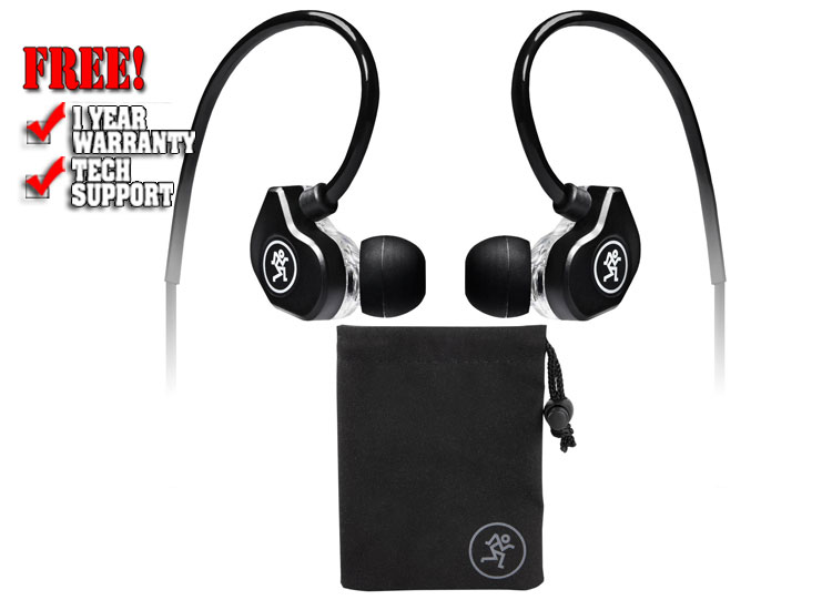 Mackie CR-BUDS+ Professional Fit Earphones with Microphone and Control