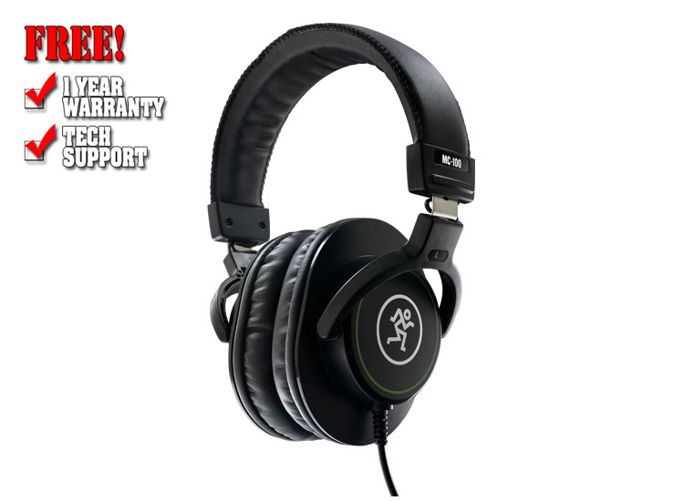 Mackie MC-100 Professional Closed-Back Headphone