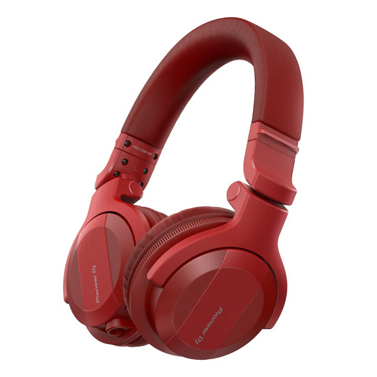 Pioneer DJ HDJ-CUE1BT Red Headphones