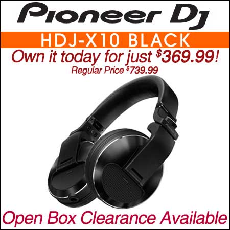 Pioneer DJ HDJ-X10