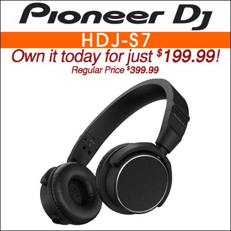 Pioneer DJ HDJ-S7 DJ Headphones