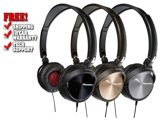 Pioneer Steel Wheels Headphones