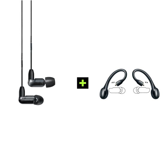 Shure AONIC 3 True Wireless Earphone Bundle, Gen 2