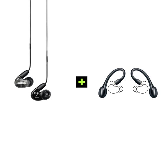 Shure AONIC 4 True Wireless Earphone Bundle, Gen 2