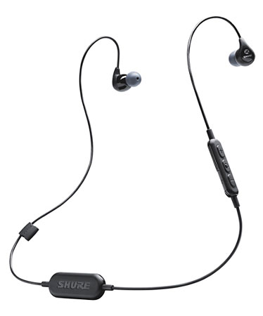 Shure SE112-K-BT1 Wireless Sound-Isolating Earphones with Bluetooth