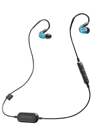 Shure SE215-K-BT1 Wireless Sound Isolating Earphones with Bluetooth Special Edition Blue